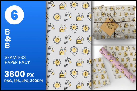 B B Seamless Patterns for Creative Projects