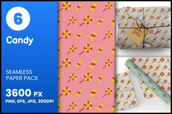 Candy Seamless Patterns: A Sweet Addition to Your Creative Projects