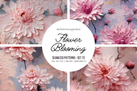 Chrysanthemum Blooming 3D Patterns: Elevate Your DIY Creations with Elegance