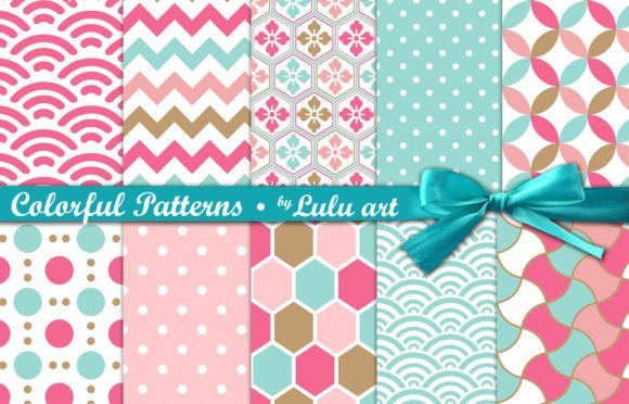 Colorful Patterns 10 Papers