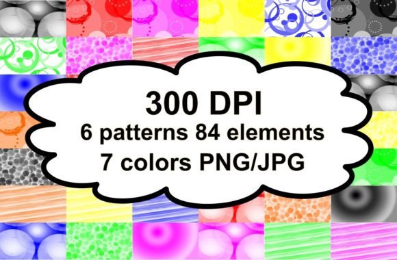 Colorful Patterns Design for Creative Projects