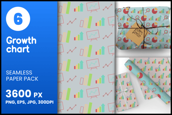 Growth Chart Seamless Patterns