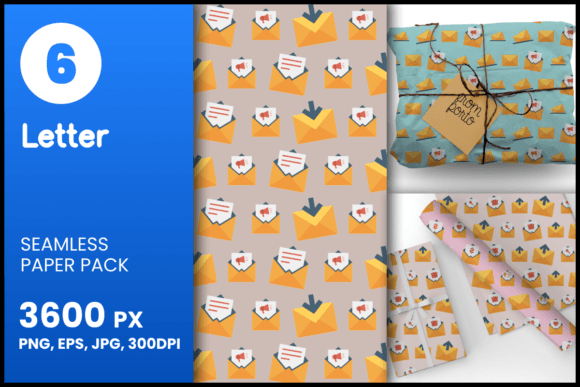 Letter Seamless Patterns: A Versatile Design Resource for Creative Projects